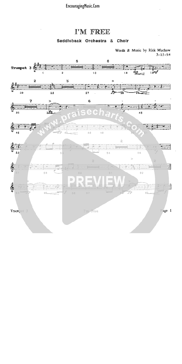 I'm Free Trumpet 3 (Rick Muchow)