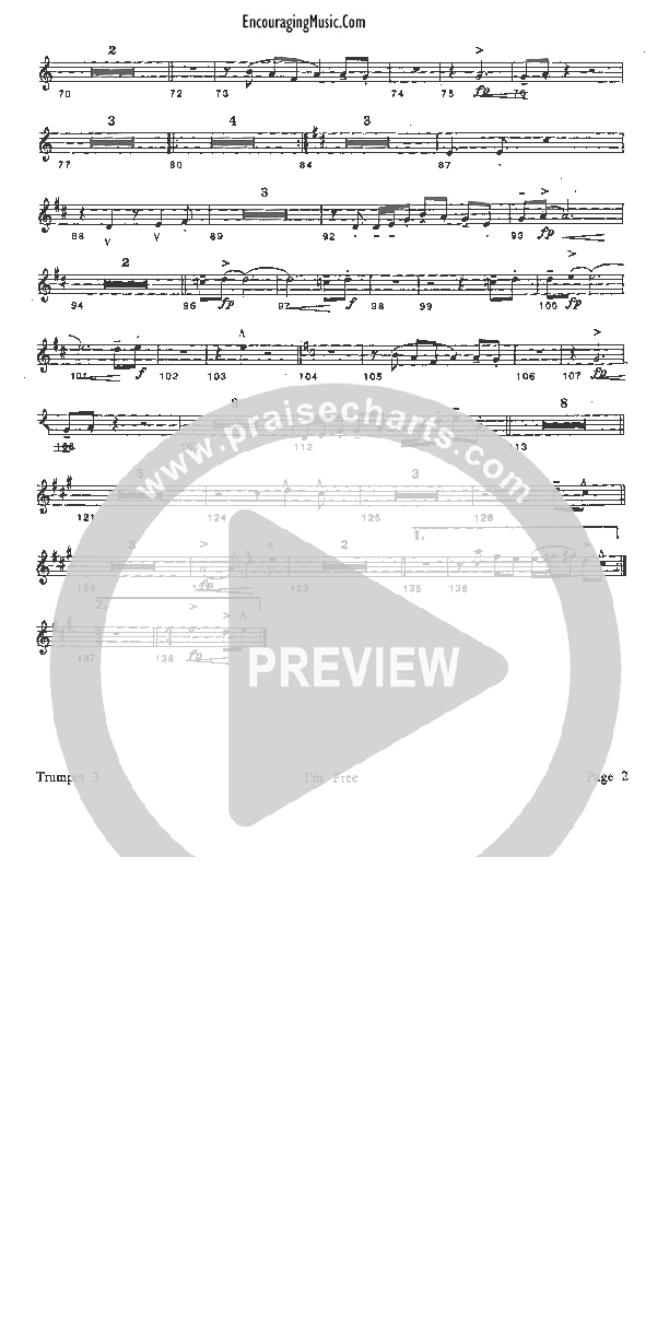 I'm Free Trumpet 3 (Rick Muchow)