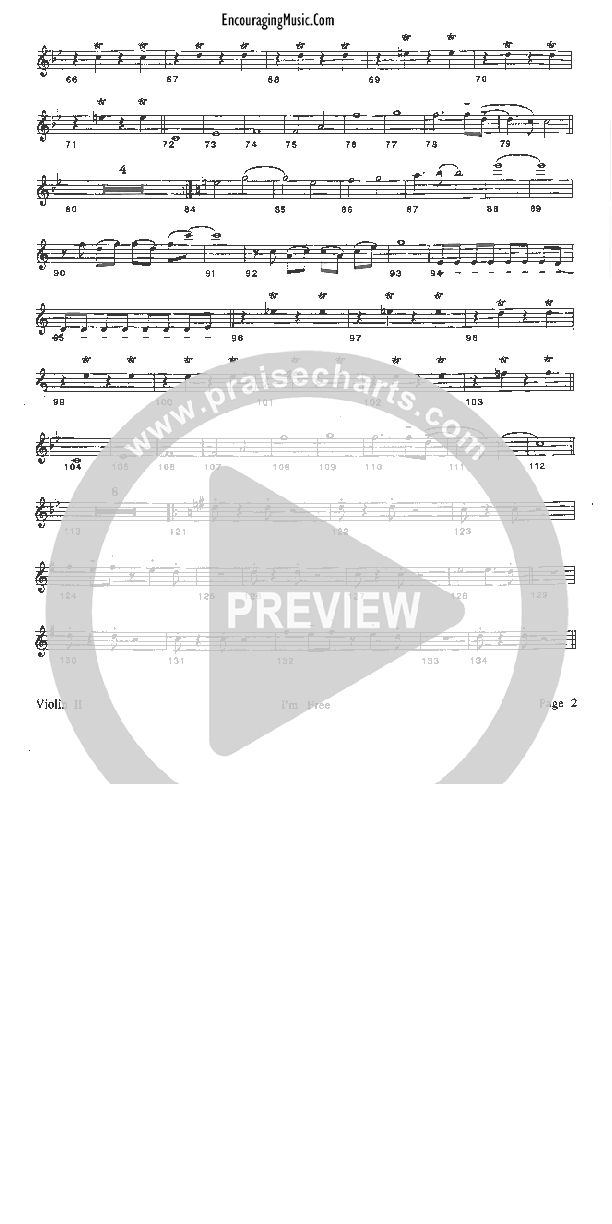 I'm Free Violin 2 (Rick Muchow)