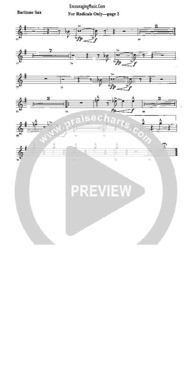 For Radicals Only Bari Sax (Rick Muchow)