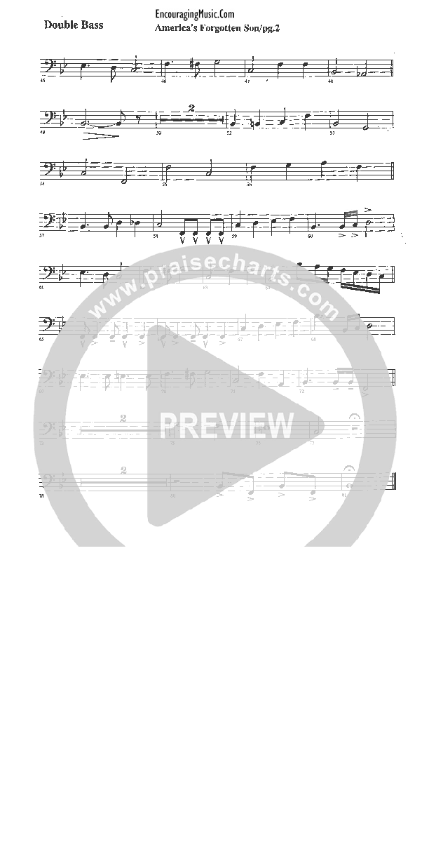 America's Forgotten Son Double Bass (Rick Muchow)