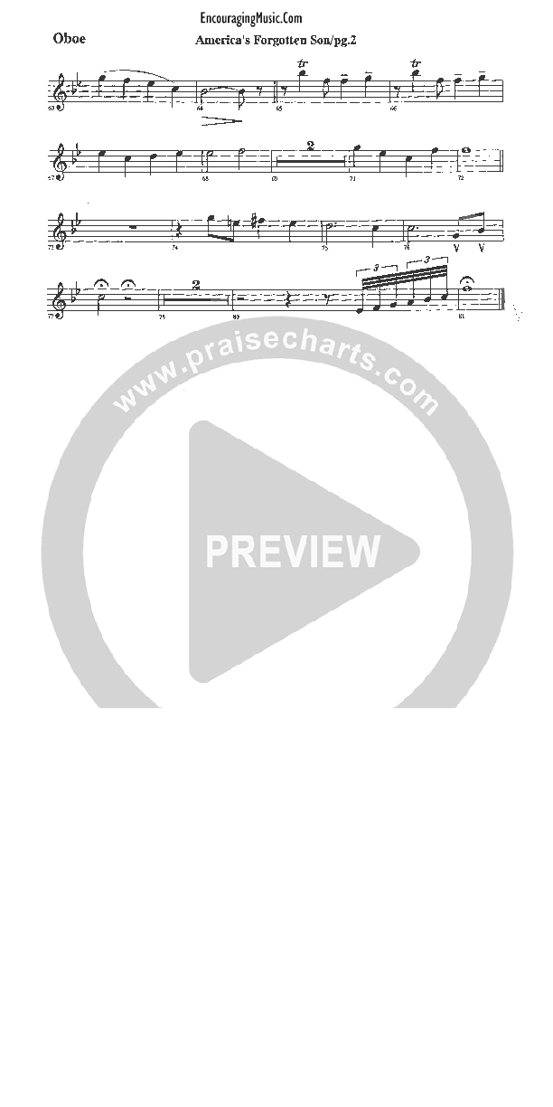 America's Forgotten Son Oboe (Rick Muchow)