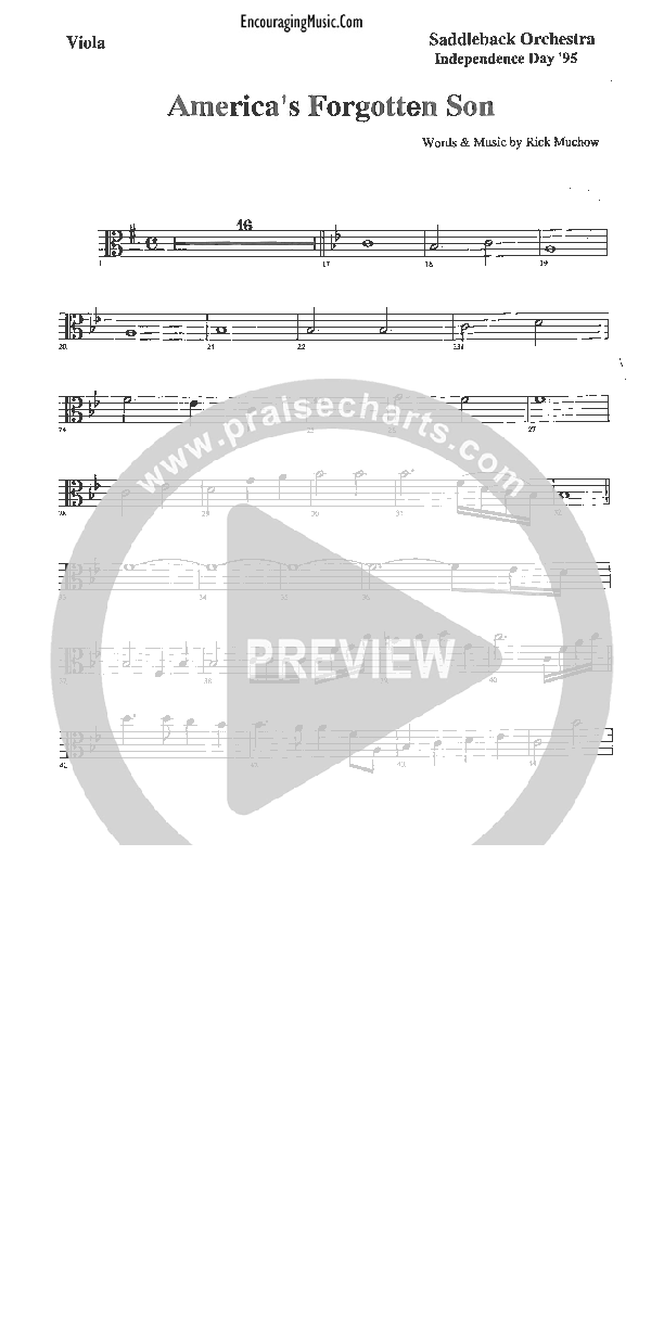 America's Forgotten Son Viola (Rick Muchow)