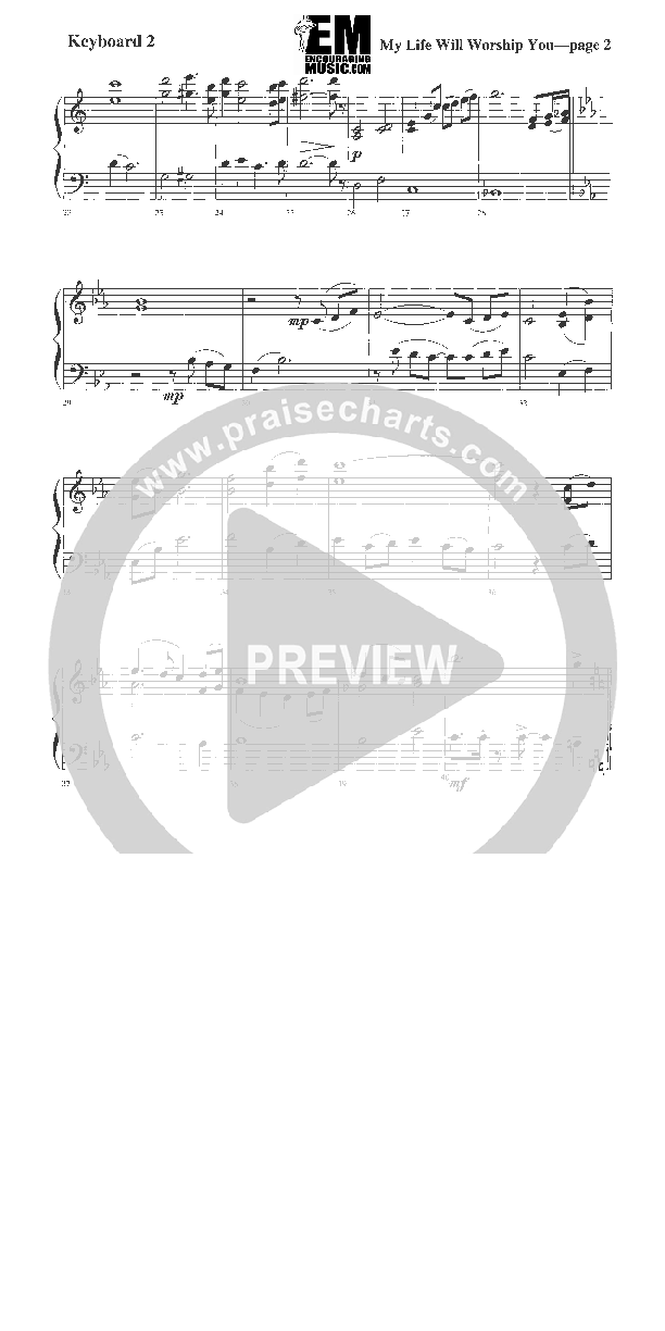 My Life Will Worship You Synth (Rick Muchow)