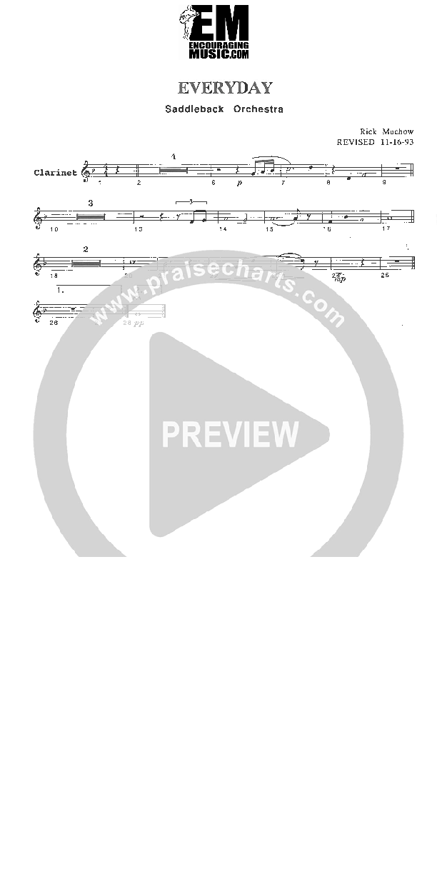 Everyday Clarinet (Rick Muchow)