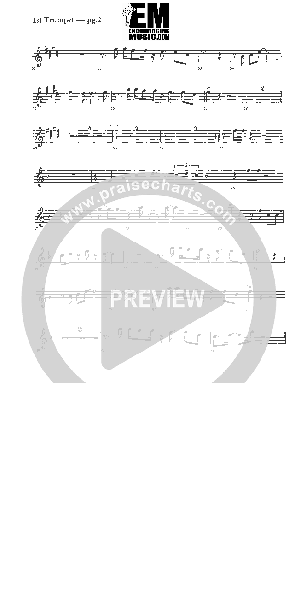 For I Know Trumpet 1 (Rick Muchow)