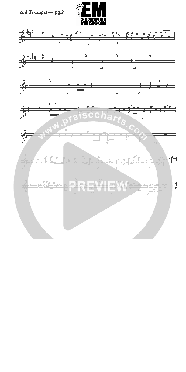 For I Know Trumpet 2 (Rick Muchow)