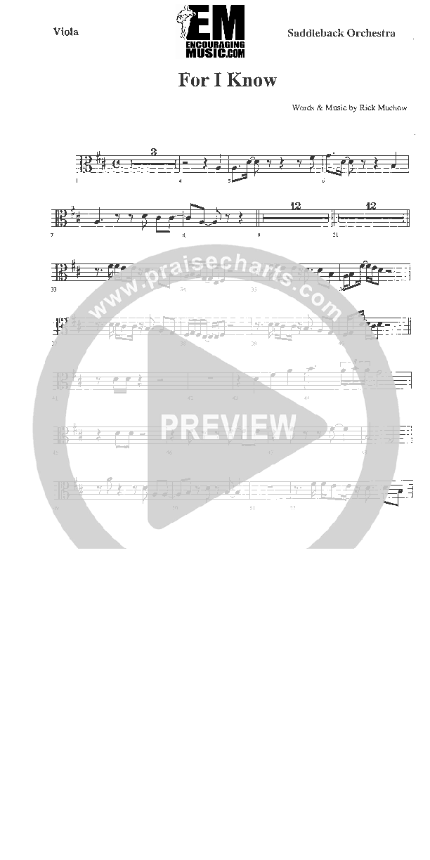 For I Know Viola (Rick Muchow)