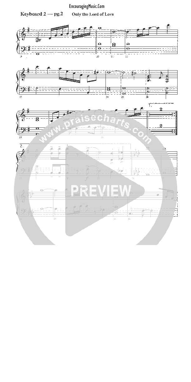 Only The Lord of Love Synth (Rick Muchow)