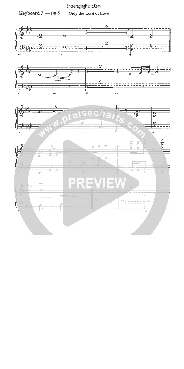 Only The Lord of Love Synth (Rick Muchow)