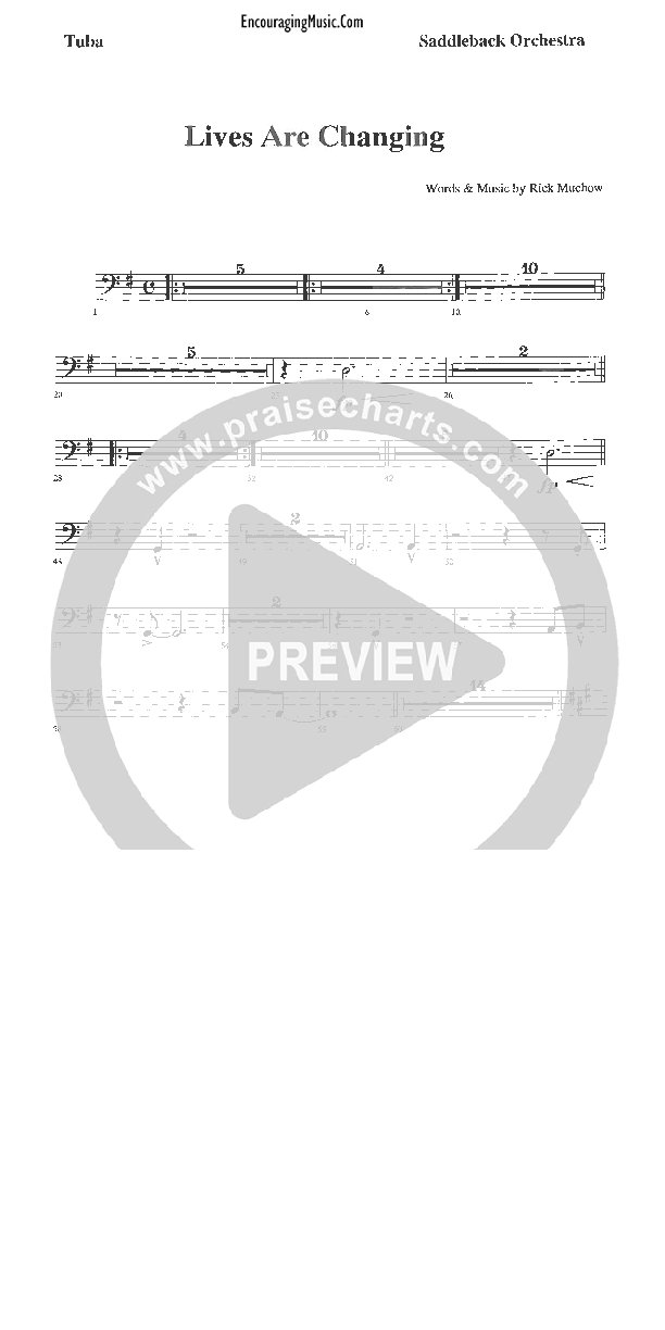 Lives Are Changing Tuba (Rick Muchow)