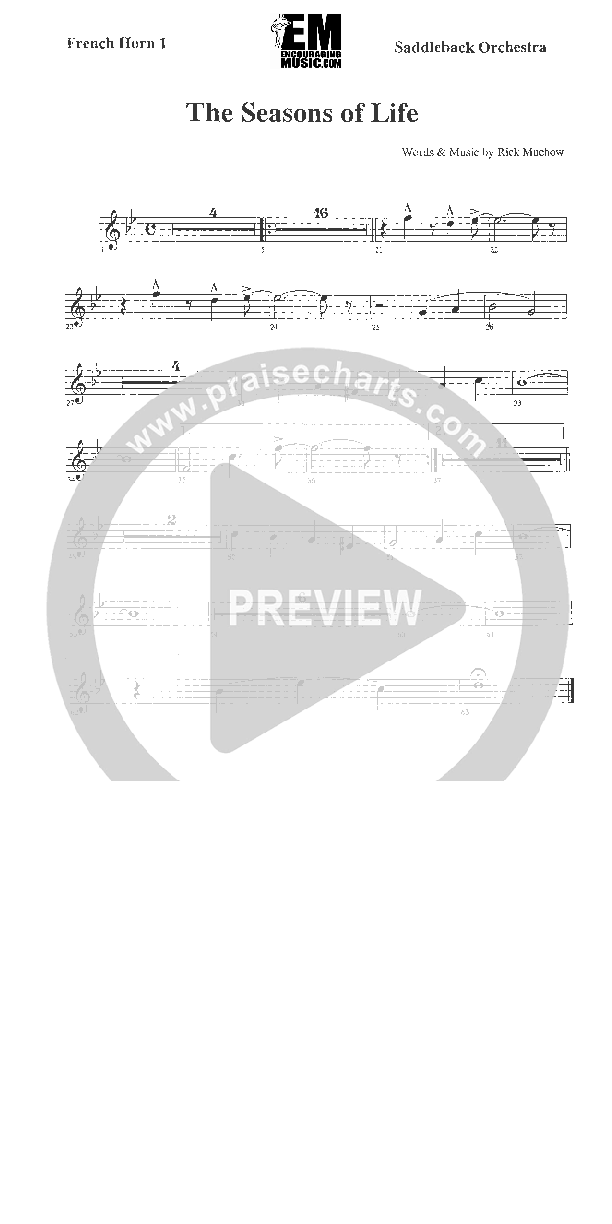Seasons of Life French Horn 1 (Rick Muchow)