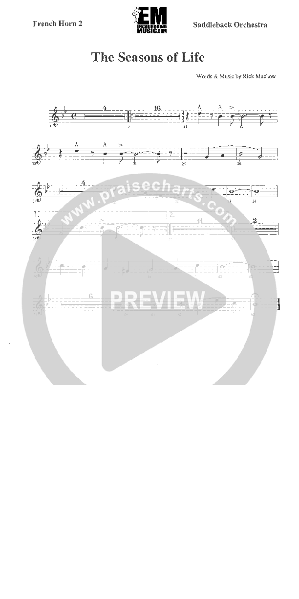 Seasons of Life French Horn 2 (Rick Muchow)