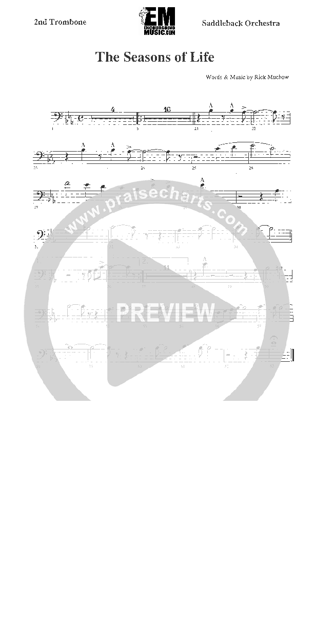 Seasons of Life Trombone 2 (Rick Muchow)