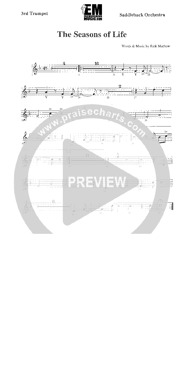 Seasons of Life Trumpet 3 (Rick Muchow)