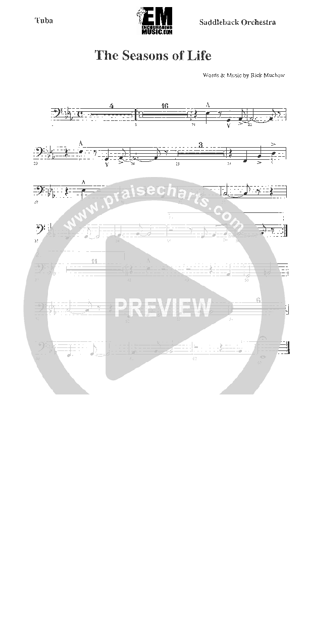 Seasons of Life Tuba (Rick Muchow)
