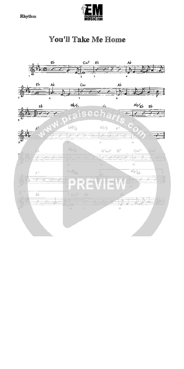 You'll Take Me Home Orchestration (Rick Muchow)