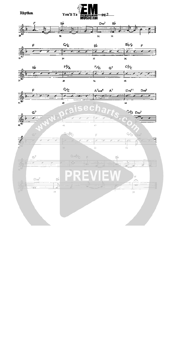 You'll Take Me Home Rhythm Chart (Rick Muchow)