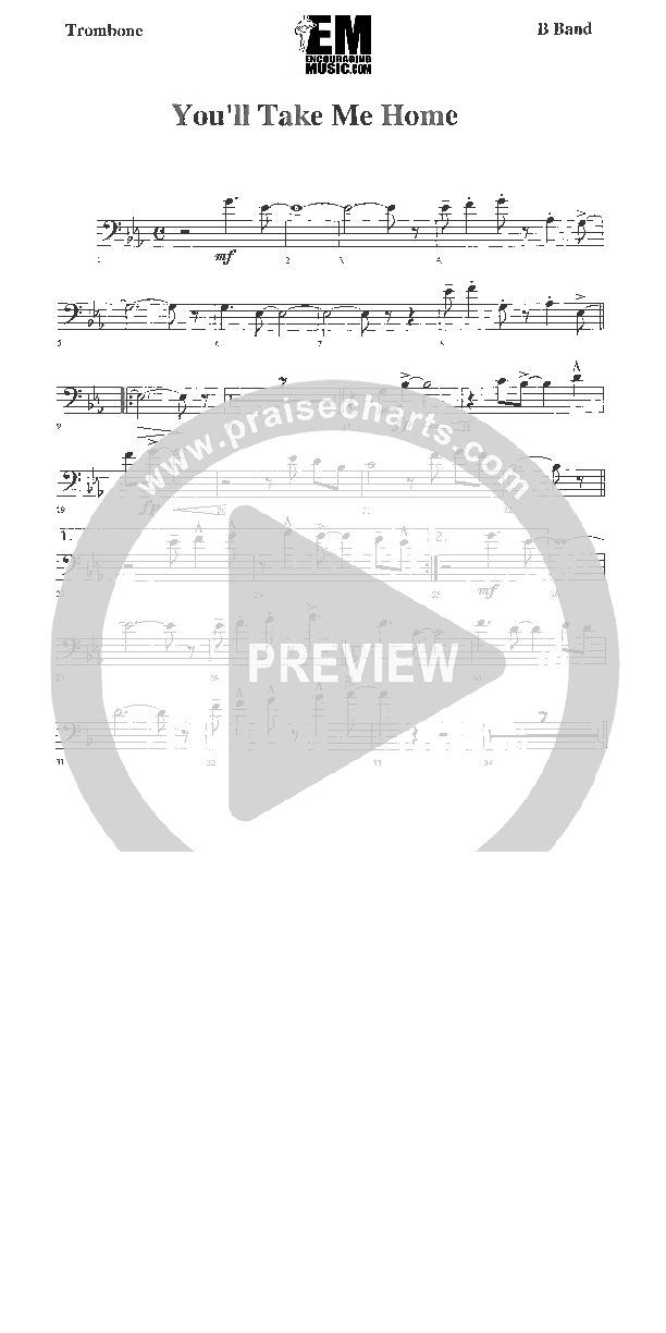 You'll Take Me Home Trombone (Rick Muchow)