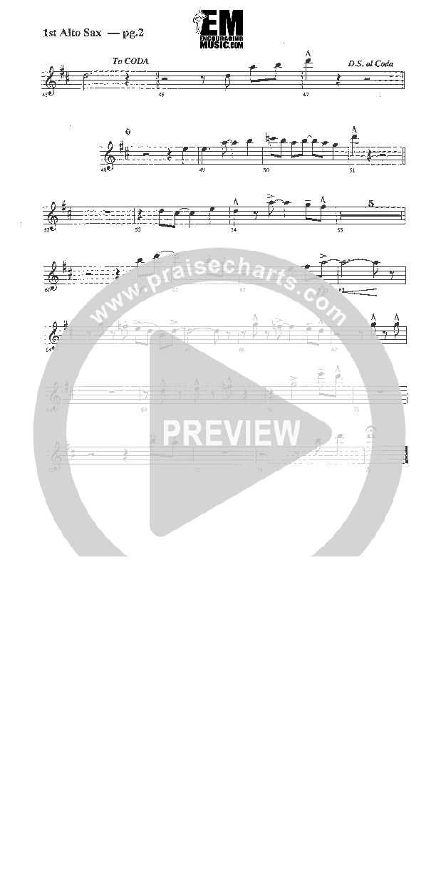 The Lord Has Made Me Glad Alto Sax 1/2 (Rick Muchow)