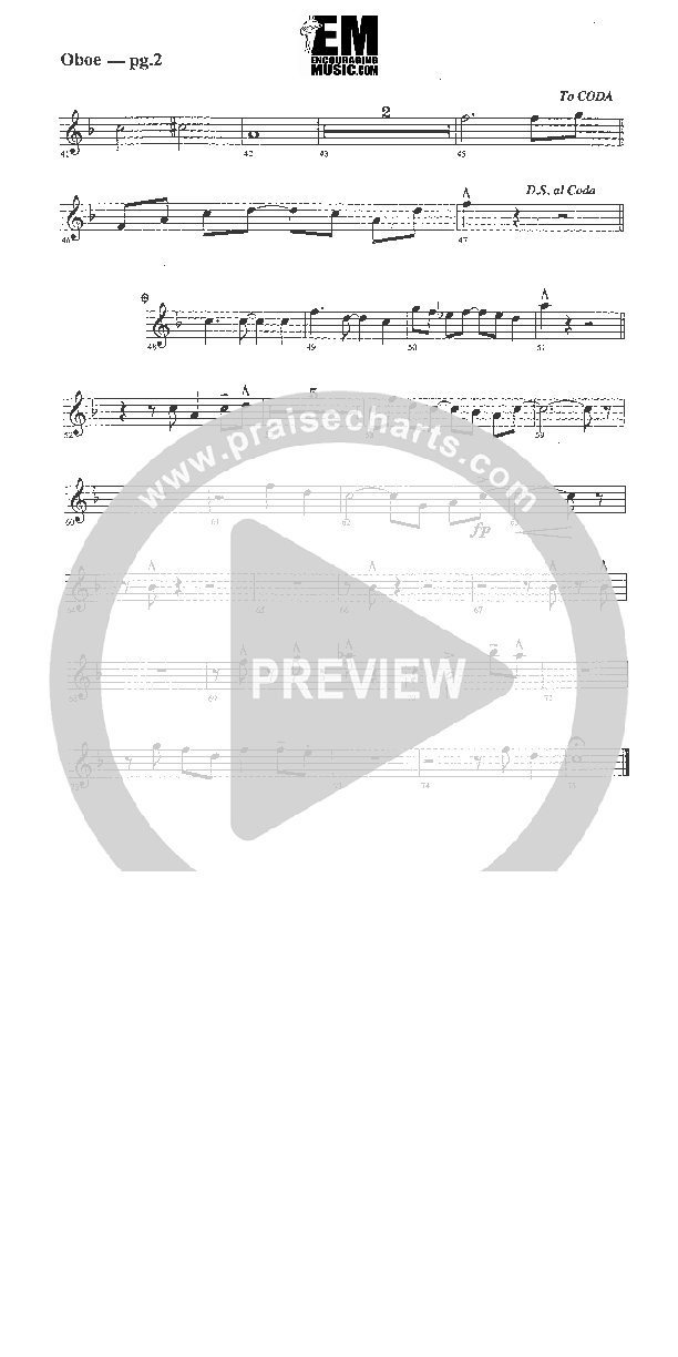 The Lord Has Made Me Glad Oboe (Rick Muchow)