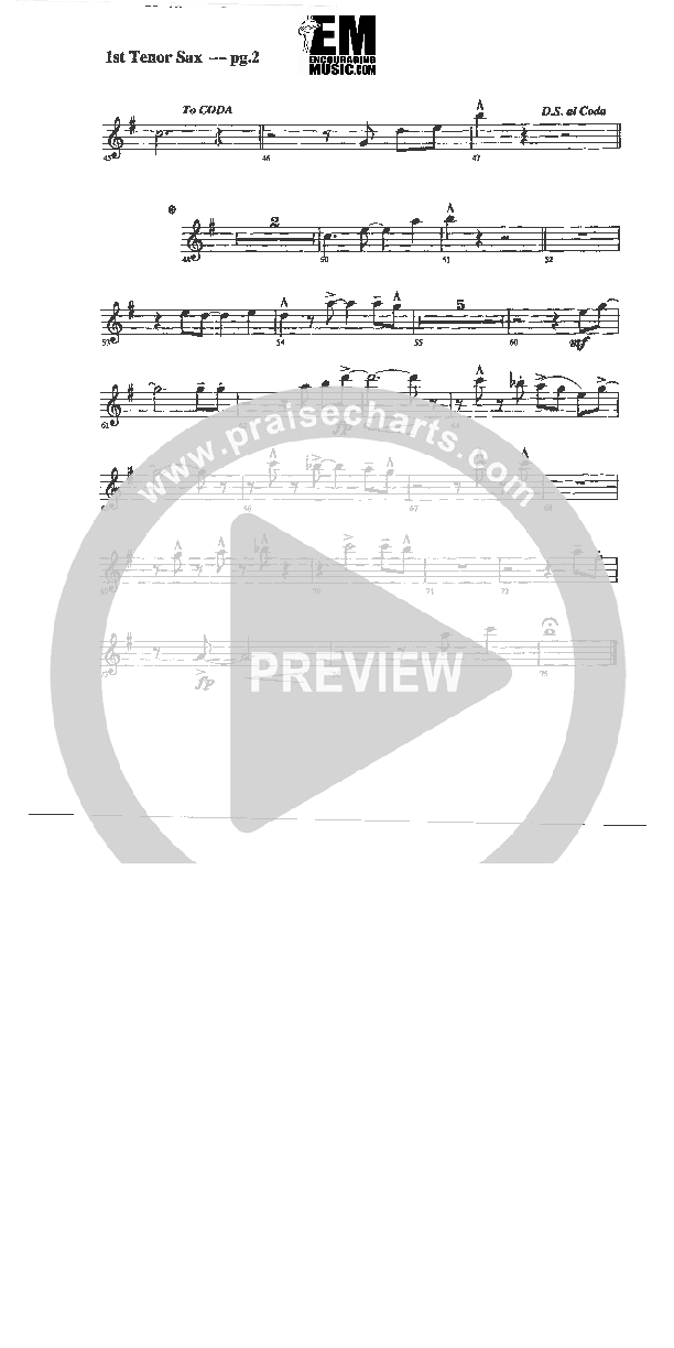 The Lord Has Made Me Glad Tenor Sax 2 (Rick Muchow)