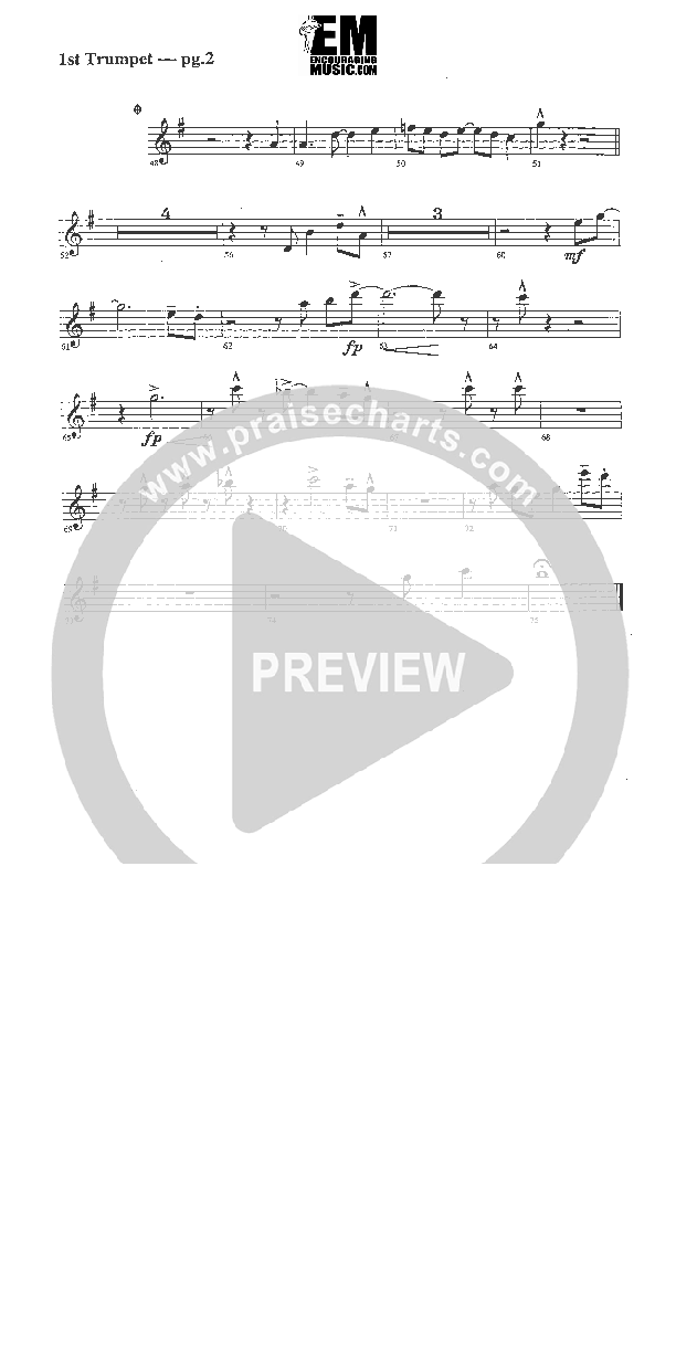 The Lord Has Made Me Glad Trumpet 1 (Rick Muchow)