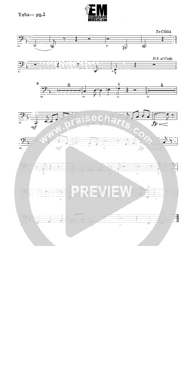 The Lord Has Made Me Glad Tuba (Rick Muchow)