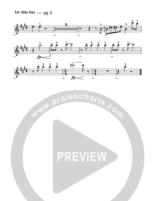 Jesus Is Coming Alto Sax (Rick Muchow)