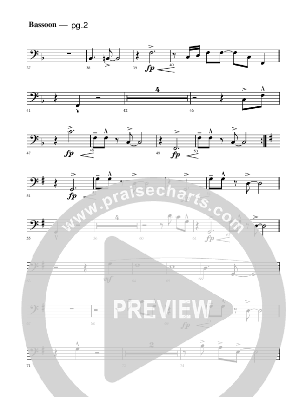 Jesus Is Coming Bassoon (Rick Muchow)