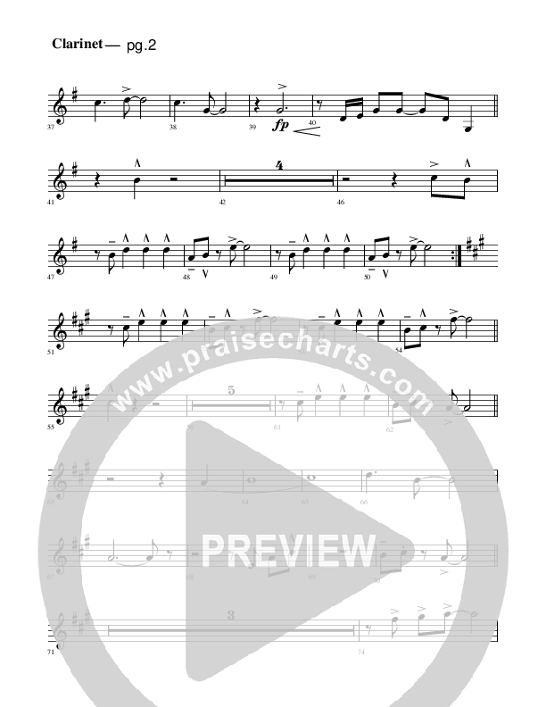 Jesus Is Coming Clarinet 1/2 (Rick Muchow)