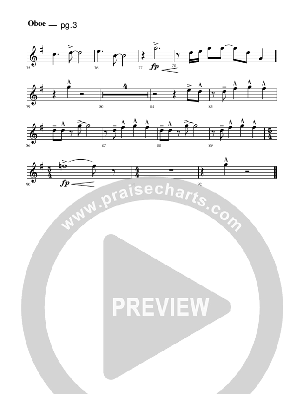 Jesus Is Coming Oboe (Rick Muchow)