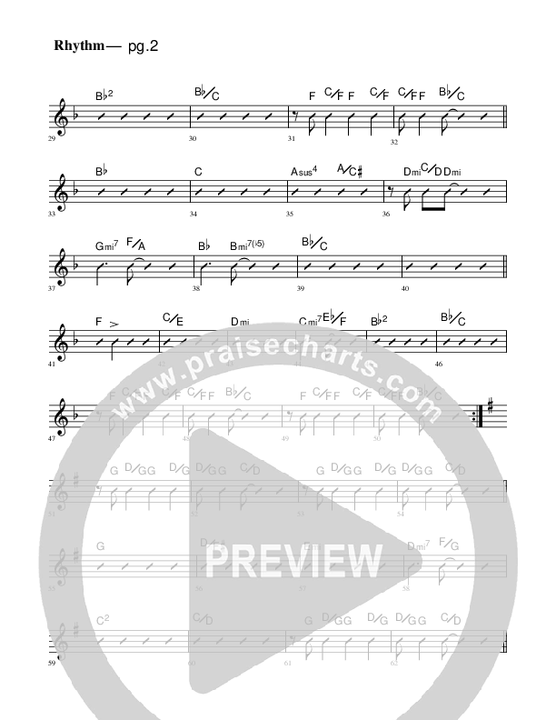Jesus Is Coming Rhythm Chart (Rick Muchow)