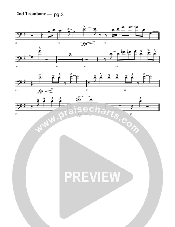 Jesus Is Coming Trombone 2 (Rick Muchow)