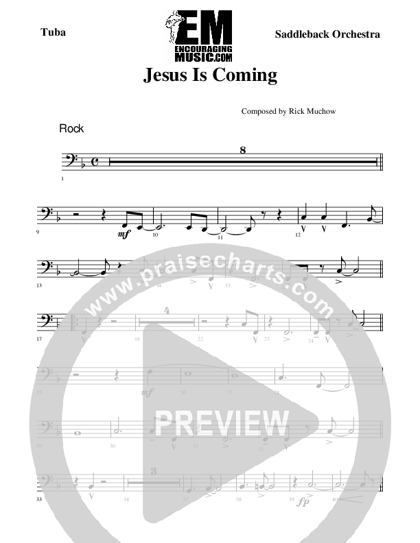 Jesus Is Coming Tuba (Rick Muchow)