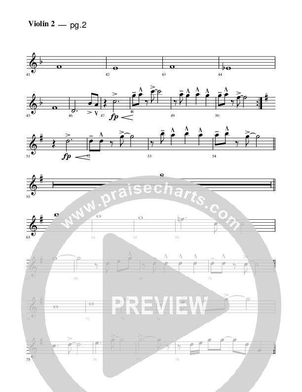 Jesus Is Coming Violin 2 (Rick Muchow)