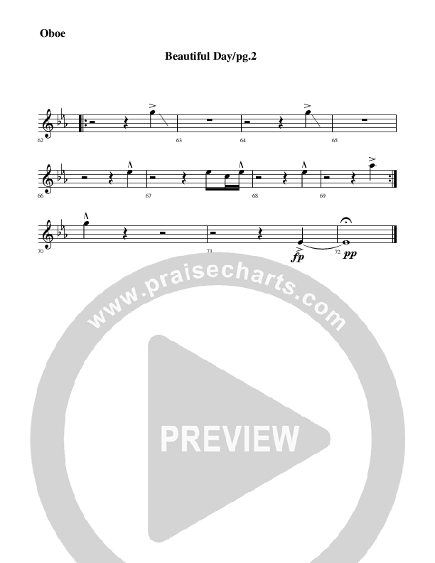 Beautiful Day Oboe (Rick Muchow)