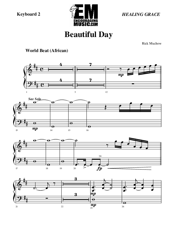 Beautiful Day Synth (Rick Muchow)