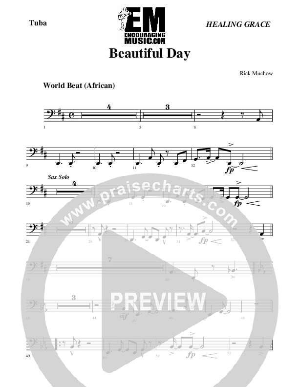 Beautiful Day Tuba (Rick Muchow)