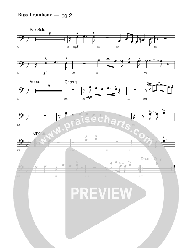 Take Time To Pray Bass Trombone (Rick Muchow)