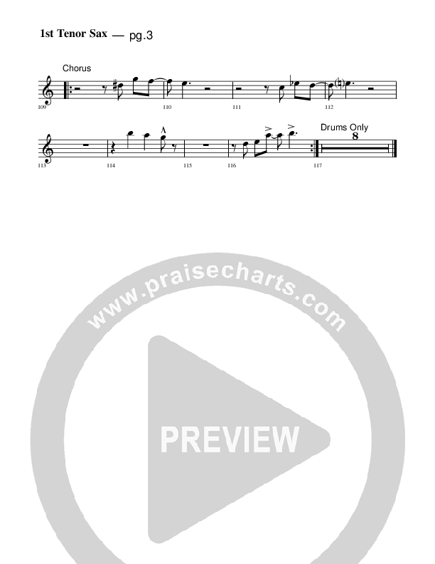 Take Time To Pray Tenor Sax 1/2 (Rick Muchow)