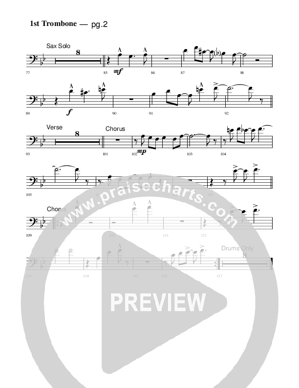 Take Time To Pray Trombone 1 (Rick Muchow)