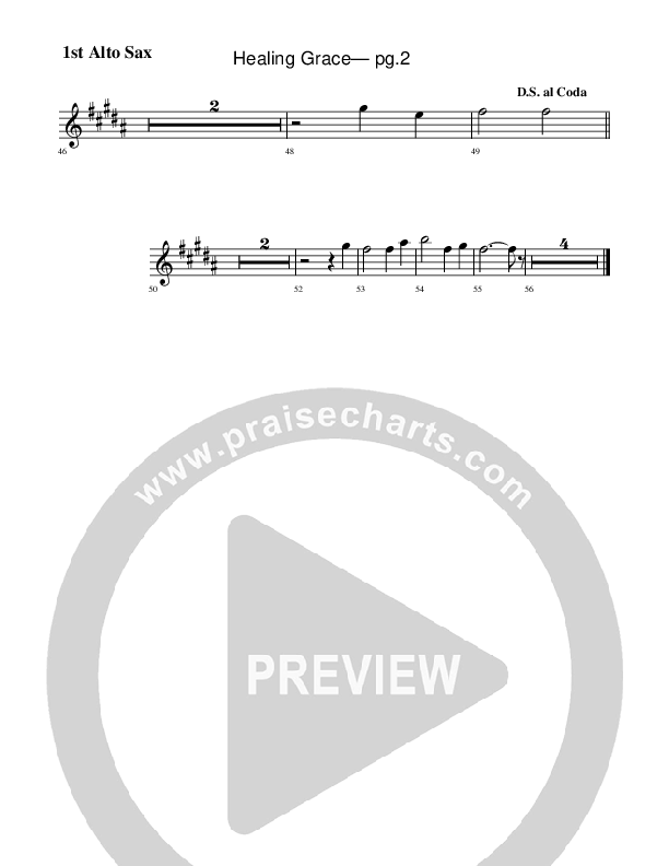 Healing Grace Alto Sax (Rick Muchow)