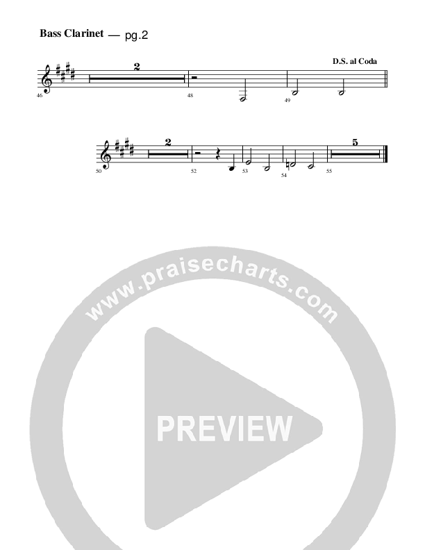 Healing Grace Bass Clarinet (Rick Muchow)