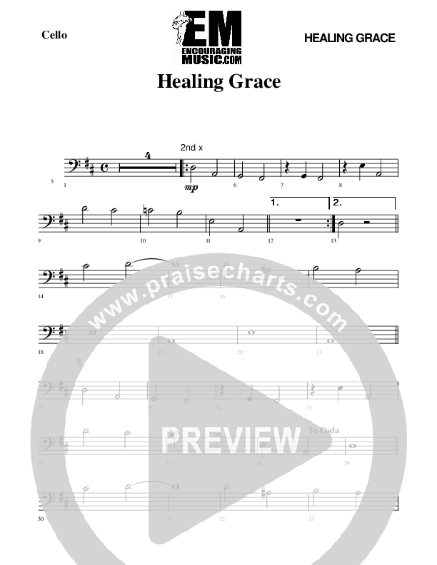 Healing Grace Cello (Rick Muchow)