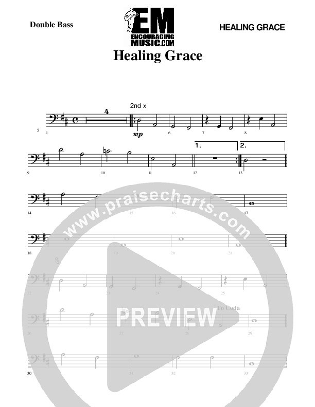Healing Grace Double Bass (Rick Muchow)