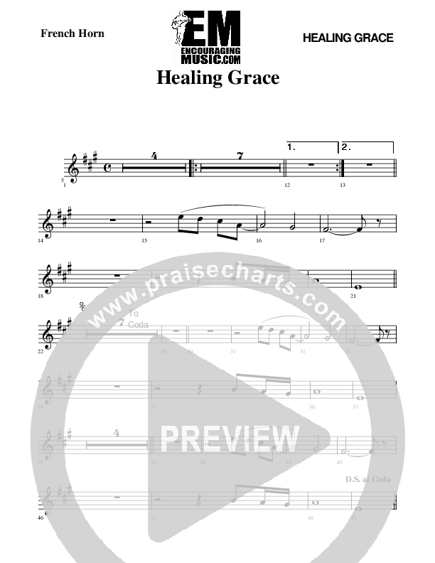Healing Grace French Horn (Rick Muchow)
