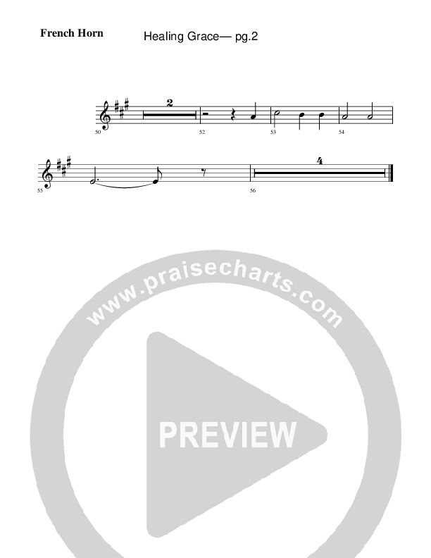 Healing Grace French Horn (Rick Muchow)