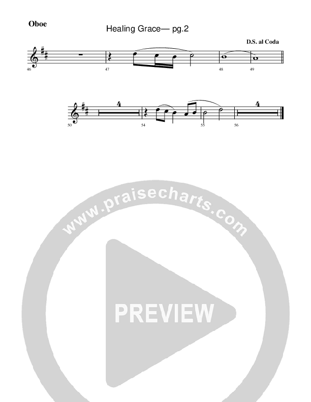 Healing Grace Oboe (Rick Muchow)