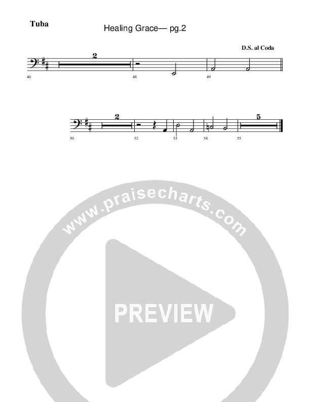 Healing Grace Tuba (Rick Muchow)